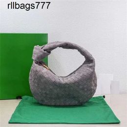 Bag Luxury 2024 Jodie Teen Medium Knot Venetabottegs Woven Suede High Capacity Held Underarm Leather Tote Handbags
