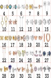 2020 Fahmi 925 Silver Shining Kingdee Fashion Earrings Original Jewellery For Women Party New Popular9288919