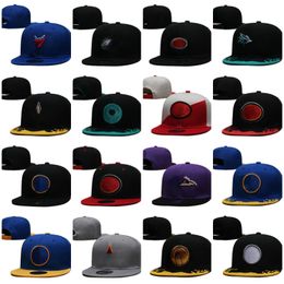 Men's Baseball Snapback Hats Classic All Teams Royal Blue Hip Hop Black Navy Sport Letter N Y Adjustable Caps Chapeau Stitch Patched