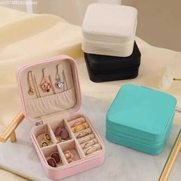 Jewellery Boxes Jewellery box storage box portable earrings hand Jewellery necklace ring small exquisite mini new Jewellery Organiser