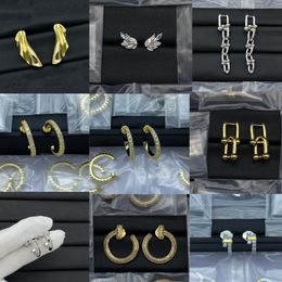 S925 Silver Love Heart Designer Earrings for Women T Brand Classic Sweet Hearts Arrow Fashion Girls Titanium steel Earring Earings Ear Rings Jewellery