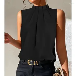 Women's Tanks Fashion Off Shoulder Black Office Ladies Tops And Blouses Women 2024 Summer Casual Short Sleeve Top Femme Shirt Blouse Woman