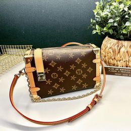 M46358 Bolsa de tronco lateral de flores Bolsas de crossbody Bolsa de luxo Bolsa feminina Designer Louvis Hom