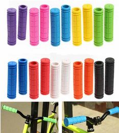Party Favor Rubber Bike Handlebar Grips Cover BMX MTB Mountain Bicycle Handles Antiskid Bicycles Bar Grip Fixed Gear Parts3805811