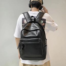 Shoulder Bags High Quality Women Man Backpack Soft Leather Men's Backpacks Girl Luxury Designer Back Pack Laptop Bag Large Capacity Travel