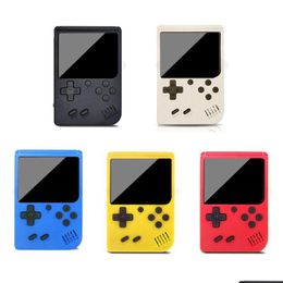 Portable Game Players 400 In 1 Handheld Video Console Retro 8 Bit Mini Av Player Color Lcd Kids Gift Drop Delivery Games Accessories Otarv