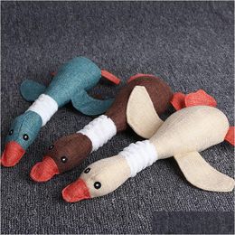 Dog Toys Chews Goose Sounder Bird Toy Dogs Cats Pets Accessories Drop Ship 360030 Delivery Home Garden Pet Supplies Otpzm