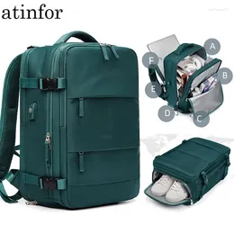 Backpack Large Hiking Travel Women Outdoor Rucksack Men Daypack School Bag Fit 16'' Laptop USB Charging Port Shoes Compartment