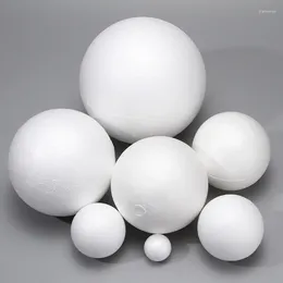 Party Decoration 1/2/3/4/5/6/7/10/12/15/18/20/25/30cm Modelling White Polystyrene Styrofoam Foam Craft Balls For DIY Wedding