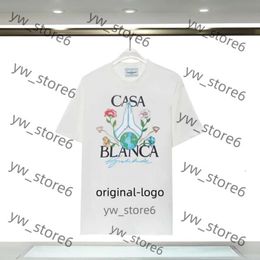Casa blanca t shirts new style mens casablanc t shirts designer casablanc t-shirt causal breathable tees letter printing clothes 002a