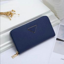 Fashion Women designer Clutch Credit Card Wallet Pu Leather Single Zipper Wallets Lady Ladies Long Classical Coin purse 259v