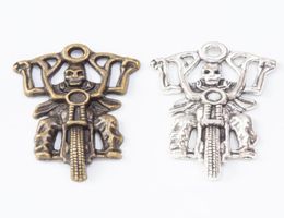 20pcs 4429MM Vintage silver Colour handmade movie charms antique bronze metal alloy pendants for bracelet earring diy jewelry7503071