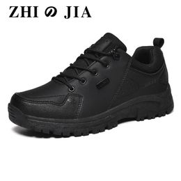 Fashion Black Shoes Men Women Outdoor Sports Wear Resisting Hiking Boots Casual Sneakers for Man Trekking Footwear 240429