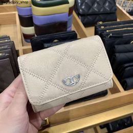 Luxury Brand Discount Wallet Coin Wallet New Womens Bag Flip Card Bag Womens Half Fold Short Wallet Card Bag Multi Functional Genuine Leather Zero WalletPLNQ
