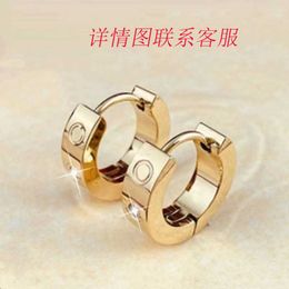 Minimalist design earrings trendy accessories fashionable screws ear buckles and with cart original earring