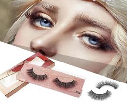 1 Pair Mink Eyelashes Fluffy Long Lasting Mink Lashes Natural Dramatic Volume Eyelashes Extension Thick Long 3D False Eyelashes2621968