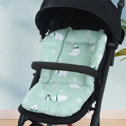 Stroller Parts Cartoon Pattern Baby Cushion Accessories Seat Pushchair Car Mat Liner Pram