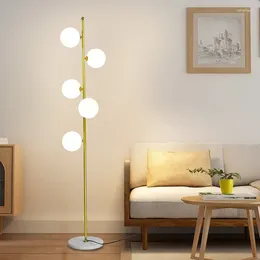 Table Lamps Vertical Floor Living Room Multi-Head Eye Protection Super Bright Design Sofa Study Bedroom Bedside Lamp