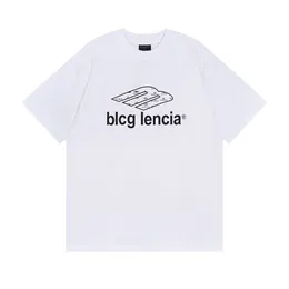 BLCG LENCIA Unisex Summer T-shirts Mens Vintage Jersey T-Shirt Womens Oversize Heavyweight 100% Cotton Fabric Workmanship Plus Size Tops Tees BG30389