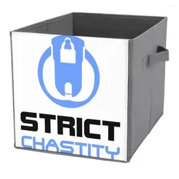 Storage Bags Folding Box STRICT CHASTITY For Boys & Guys Tank Organizer Division Of Clothes Lifting Hand Fun