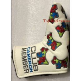 Many Models Embroidery Golf Putter Head Cover High End Blade Headcover 145