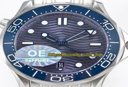 OE Factory Diver 300m 21030422006001 Ceramic Dial 8800 Automatic Mechanical Mens Watch Ceramic Bezel 316L SteelCase Designer5943484