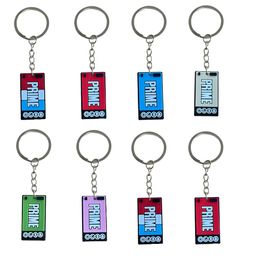 Novelty Items Square Prime Keychain Key Chain Ring Christmas Gift For Fans Boys Keychains Pendants Accessories Kids Birthday Party Fav Otllu