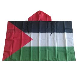 Accessories Palestine Flag Cape Palestinian Body Flag Banner 3x5ft Polyester Custom Flag World Country Nation Sports Fans Gift