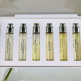 12ml*6pcs Perfume Set Super Cedar Blanche Mojave Ghost Bal Dafrique Rose Gypsy Water Fragrance EDP Travel Cologne Spray Gift Box Fast Ship 6796