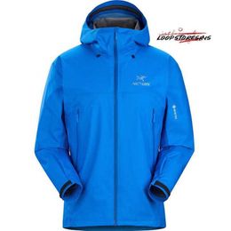 방수 디자이너 재킷 야외 스포츠웨어 LT Hadron Mens Windproof Leightweight Hooded Mountain Sprinter Jacket Future Shell Flitudity S Dukr