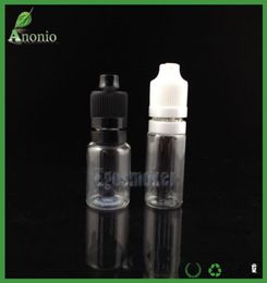 E Liquid Bottles PE EJuice Tamper Evident Plastic PET Dropper Bottle 10ml Bottles For Sake Child Proof Caps Empty ELiquid Oil Bot9666888