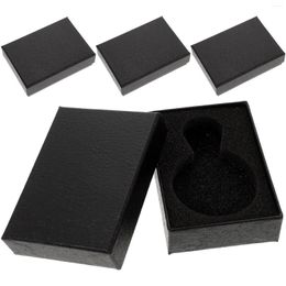 Watch Boxes 4pcs Pocket Display Case Paperboard Organiser Storage Box - Size S