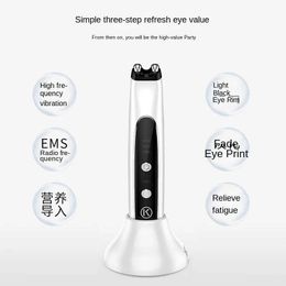 Home Beauty Instrument Introduction to Lifting and Tightening Eye Massage Equipment EMS Vibration Pen Household Electric Q240508