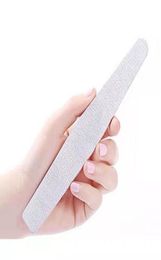 50pcslot Professional Nail File 100180 Emery Board Rhombus Grey Sandpaper for Nail Art Whole7705332