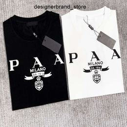 2024 Designers Mens t Shirt Clothing Black and White Womens Famous Brands Tees Short Sleeve Casual Hip Hop Streetwear Tshirts Designer T-shirt 2DPK