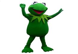 Kermit Frog Mascot Costume Christmas Halloween Cartoon for birthday party funning dress2987613