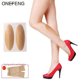 ONEFENG silicone leg onlays body beauty soft pad correction of leg type conceal weaknesses factory direct selling9461321