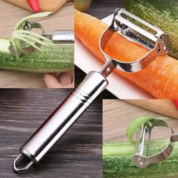 1PC Stainless steel potato cucumber carrot planer vegetable and fruit peeler slicer kitchen tools 240429