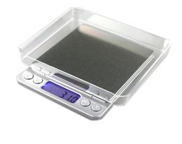 3000g01g Electronic Kitchen Weight Balance Scale 3kg01g High Accuracy Jewellery Food Diet Scales with 2 Strays2969458