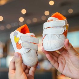 Sneakers Cute Soft Sole Baby Cotton Shoes Autumn and Winter Breathable Walking Anti slip Kick Little White Price H240509