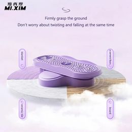 Waist Twisting Platform Split Type Rotatable Sports Turntable Foot Massage Portable Durable Lose Weight for Fitness Device 240416