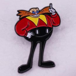 Brooches Game Cartoon Villain Eggs Man Brooch Classic Figure Badge Gift