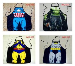 Superman Batman Apron personality Funny aprons creative couple party sexy gifts1835676