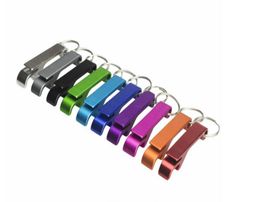 Portable Aluminum Alloy Stainless Steel Beer Wine Bottle Opener With KeyChain 2in1 Design For Party Gift Multifunction Tool4275748