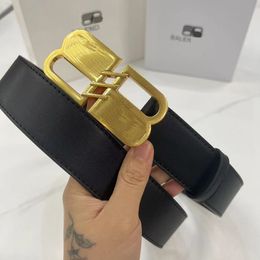 Balencig belt classic Paris BB letter belt luxury designer jeans dress belt for men and women