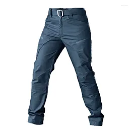 Men's Pants Military Tactical Casual Waterproof Cargo Mens Trousers Multi-Pocket Outdoor Male Hiking Wear-resisting