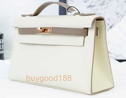 Top Ladies Designer KIaelliy Bag The all-new mini generation milkshake white elephant Grey handbag