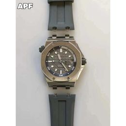 Designer IPF 42Mm Brand Ceramics Top Watches Men Wristwatches APF Designers Calibre 15720 Glass Aaaaa 14.2Mm Mechanical SUPERCLONE Mens Designer 6215