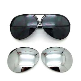 2018 Hot sell interchangeable 8478 sunglasses Replaceable Lens men or women fashion UV400 protection aviation sun glasses 247m