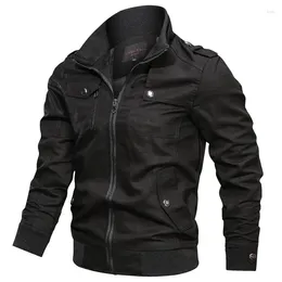 Men's Jackets 2024 Spring Autumn Brand Fashion Jacket Casual Outdoor Sports And Military Motorcycle Coat